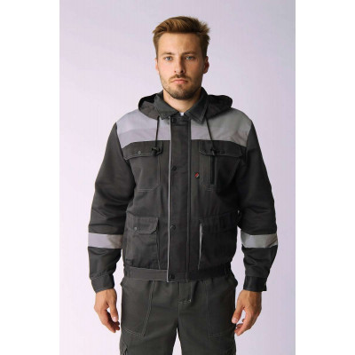 Костюм «Титан с СОП» с п/к мужской темно-серый Костюм «Титан с СОП» с п/к мужской темно-серый