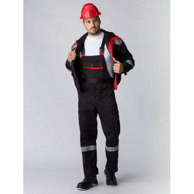 Костюм «Титан с СОП» с п/к мужской черный Костюм «Титан с СОП» с п/к мужской черный