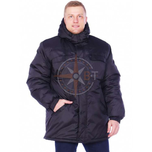 Рабочая куртка «Штиль» мужская зимняя черная