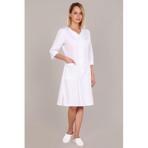 Халат медицинский «38» женский белый