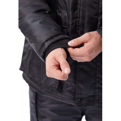 Куртка «Охрана» мужская утепленная черная Куртка «Охрана» мужская утепленная черная