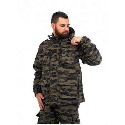 Костюм «T044» мужской демисезонный КМФ зел. мультикам Костюм «T044» мужской демисезонный КМФ зел. мультикам