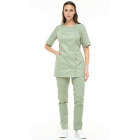 Костюм «Лиана» с брюками женский оливковый