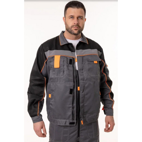 Костюм «Рольф» с п/к мужской темно-серый