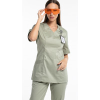 Костюм «Хирургический Медтекс» с брюками женский оливковый