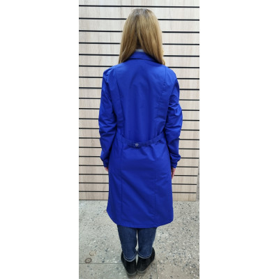 Халат «Тиси с рельефом» женский васильковый Халат «Тиси с рельефом» женский васильковый