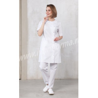 Халат «Клоди» женский белый