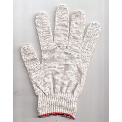 Перчатки рабочие трик. х/б СУПЕР ЛЮКС-2 10 класс, 6 нитей, белые