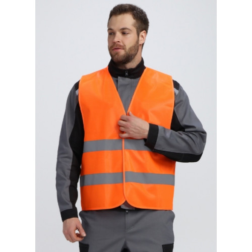 Жилет сигн. ProfLine Base СОП 2*50 мм