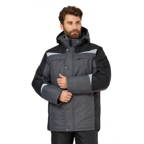 Куртка «Смарт ПРО» мужская утепленная темно-серая