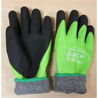 Перчатки утепленные нейлон.с полн.акрил.об, флис Перчатки утепленные нейлон.с полн.акрил.об, флис